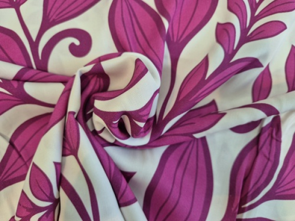 Viskose Simply Flowers by Lillesol & Pelle - pink